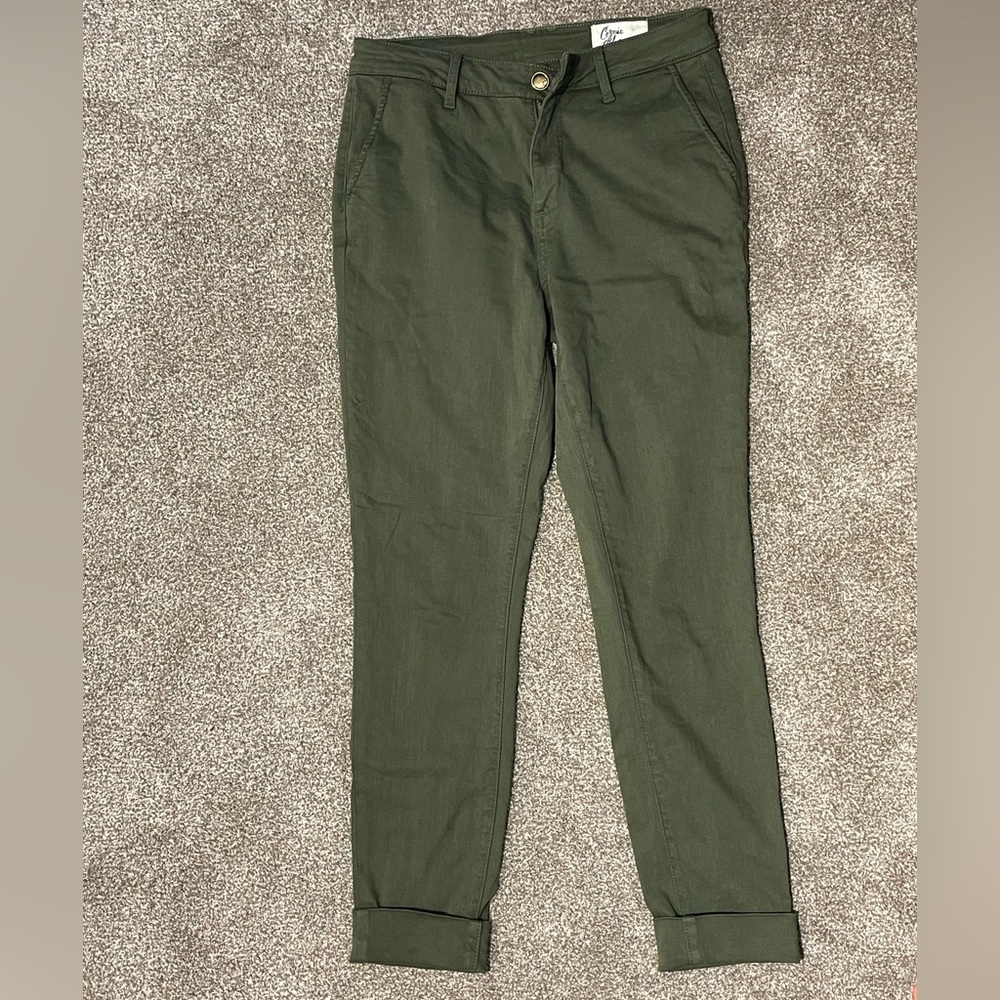 Cosmic Blue Callie Eco Cuffed Skinny Pant